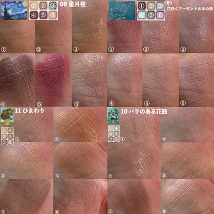 絵画アイシャドウパレット/MilleFée/アイシャドウパレットを使ったクチコミ(7枚目)