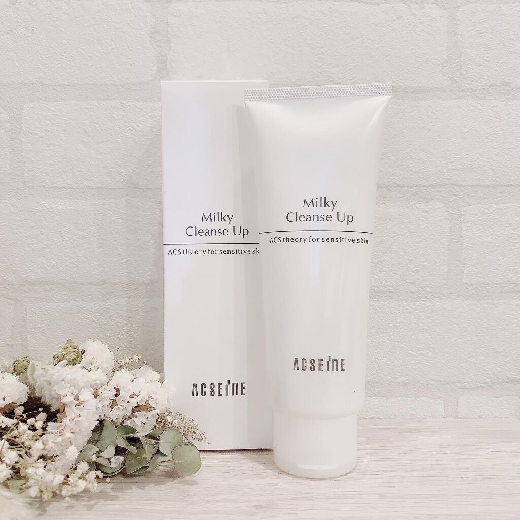 ミルキィ クレンズアップ/ACSEINE/ミルククレンジングを使ったクチコミ（1枚目）