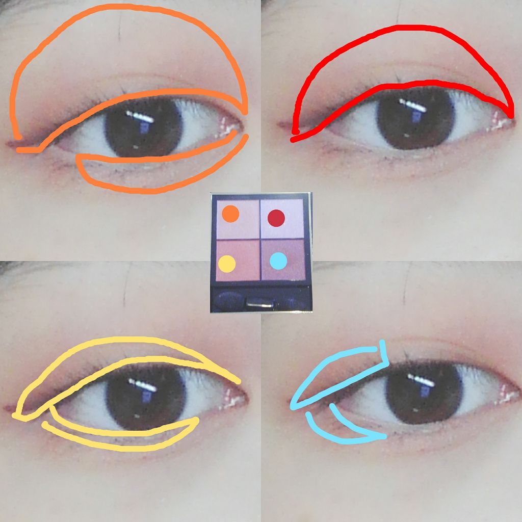 リアルクローズシャドウ/excel/アイシャドウパレットを使ったクチコミ（2枚目）