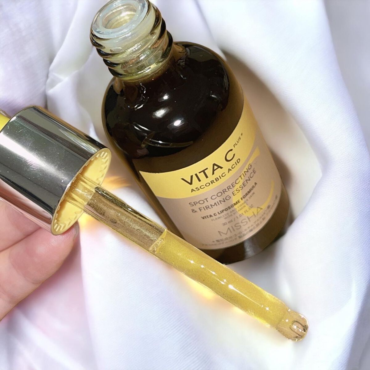 ミシャ ビタシープラス 美容液【日本処方】/MISSHA/美容液を使ったクチコミ（2枚目）