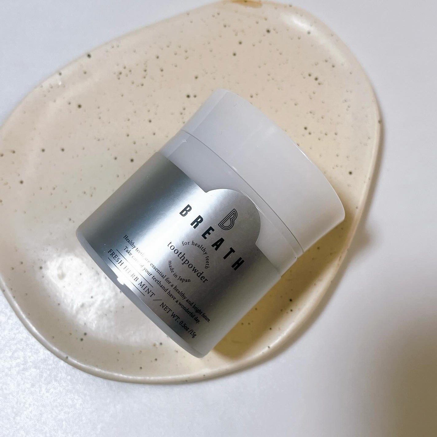 トゥースパウダー/B BREATH/歯磨き粉を使ったクチコミ(2枚目)