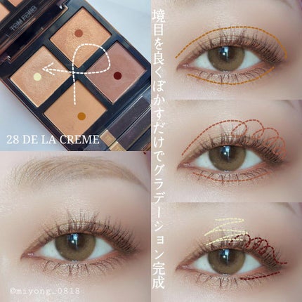 アイ カラー クォード/TOM FORD BEAUTY/アイシャドウパレットを使ったクチコミ(3枚目)