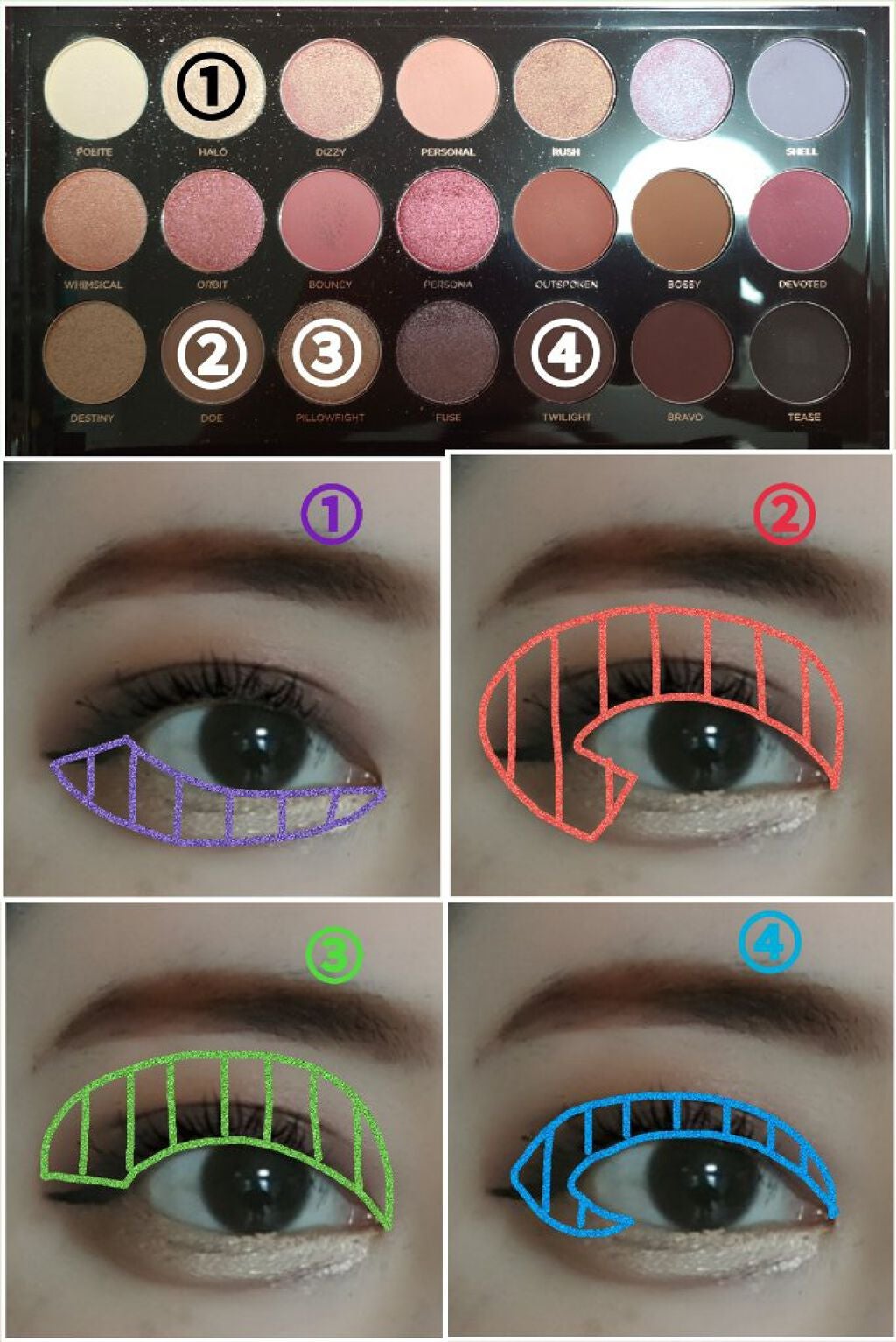 カラーインク シャドウ/MAYBELLINE NEW YORK/ジェル・クリームアイシャドウを使ったクチコミ(2枚目)