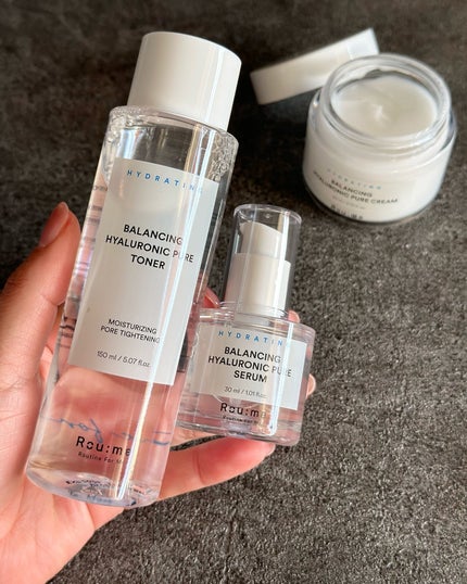 バランシング ヒアルロニック ピュア トナー/Roume/化粧水を使ったクチコミ(4枚目)