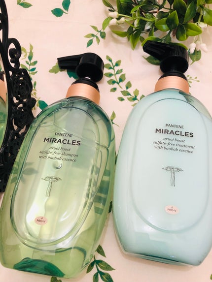 ミラクルズ うるおいブースト シャンプー/トリートメント/パンテーン/市販シャンプーを使ったクチコミ(1枚目)