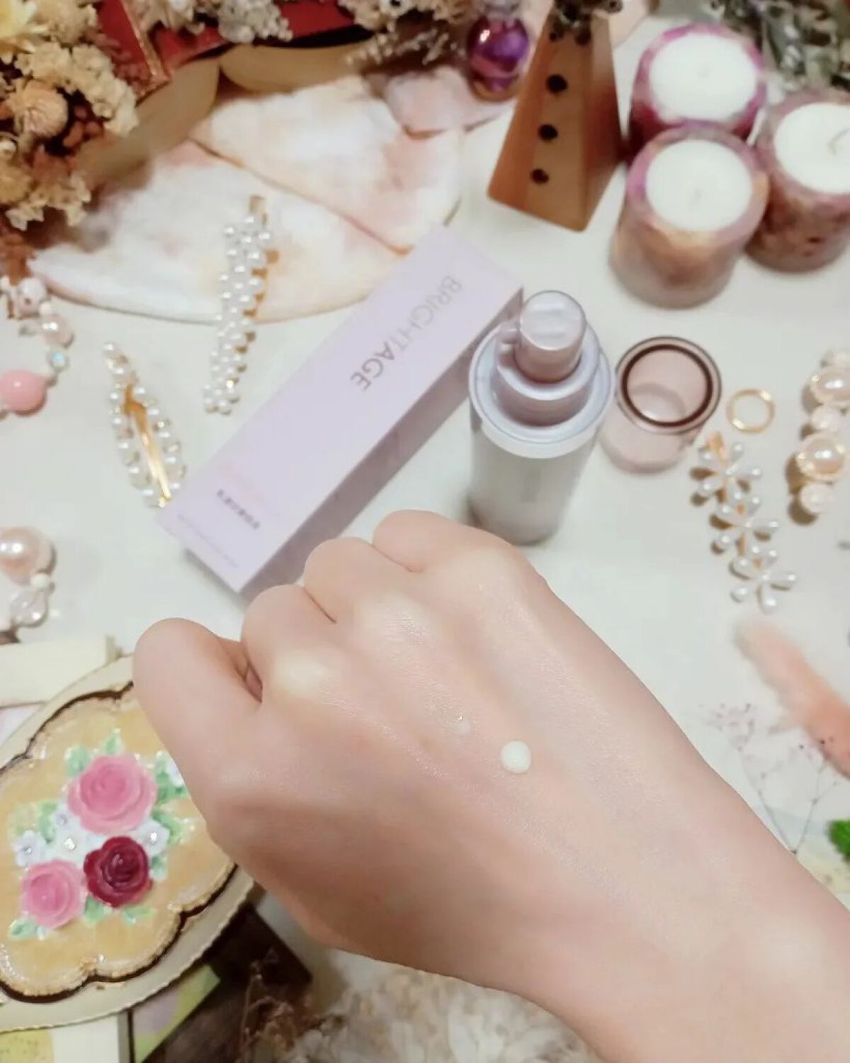 リフトホワイト パーフェクション/BRIGHTAGE/美容液を使ったクチコミ（3枚目）