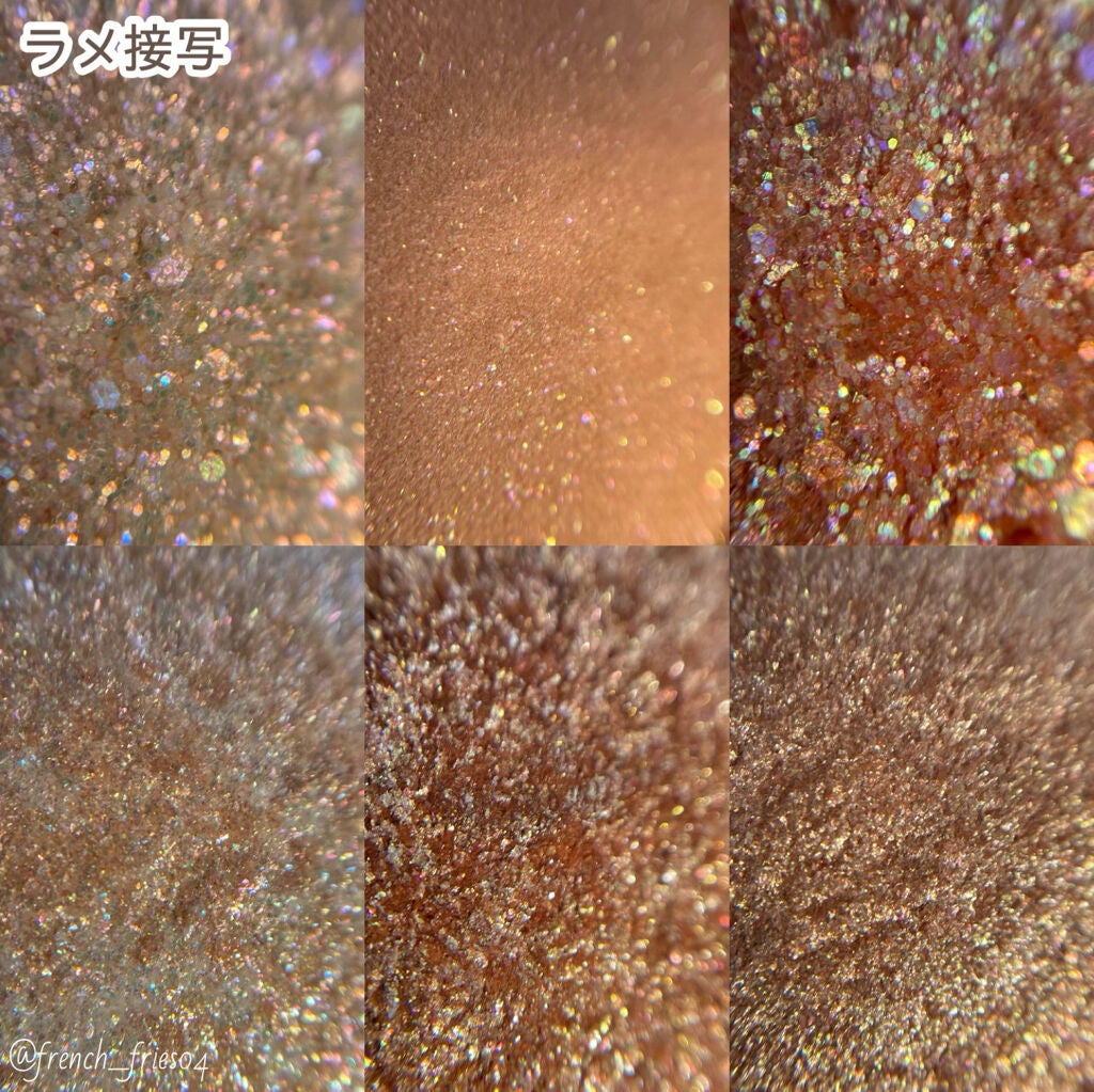 グリッターペディアアイパレット/unleashia/アイシャドウパレットを使ったクチコミ(6枚目)