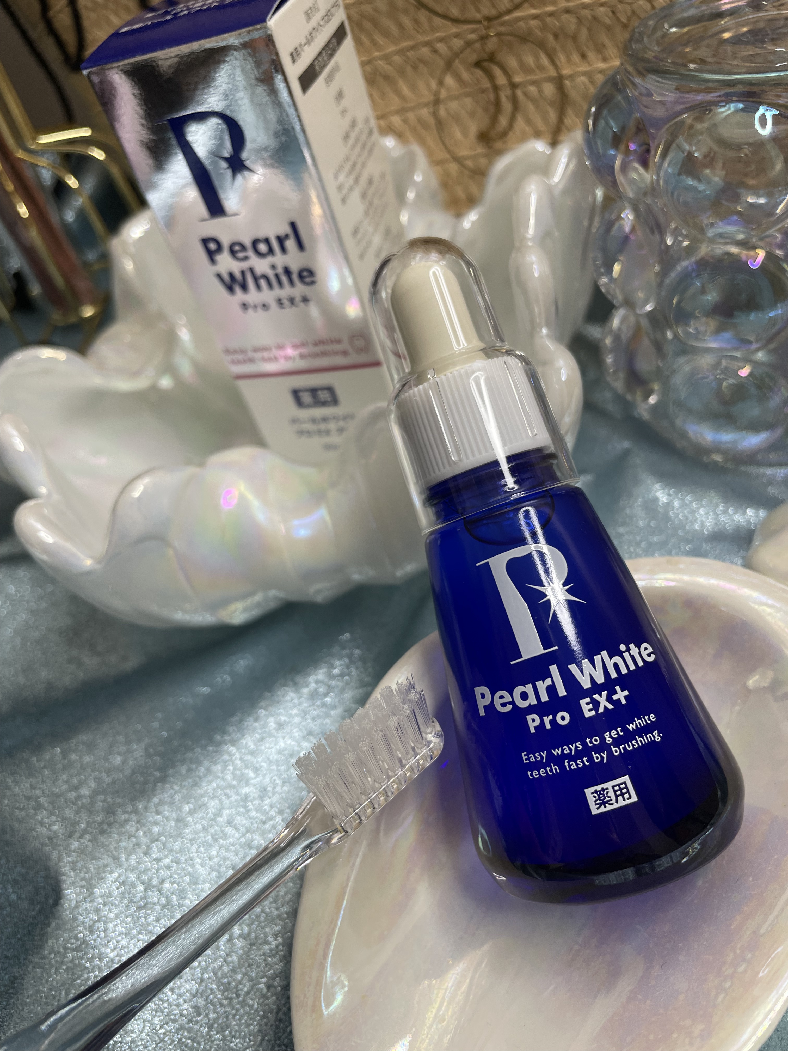 薬用パールホワイトProEX/美健コーポレーション/その他オーラルケアを使ったクチコミ（1枚目）