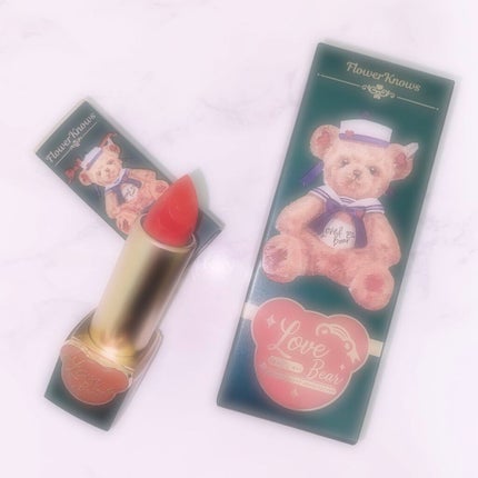 Love Bear マットリップスティック/FlowerKnows/口紅を使ったクチコミ(1枚目)