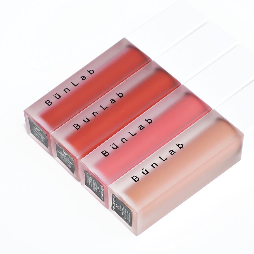 カラーウェイベルベットリップティント/BUNLAB/リップティントを使ったクチコミ(3枚目)