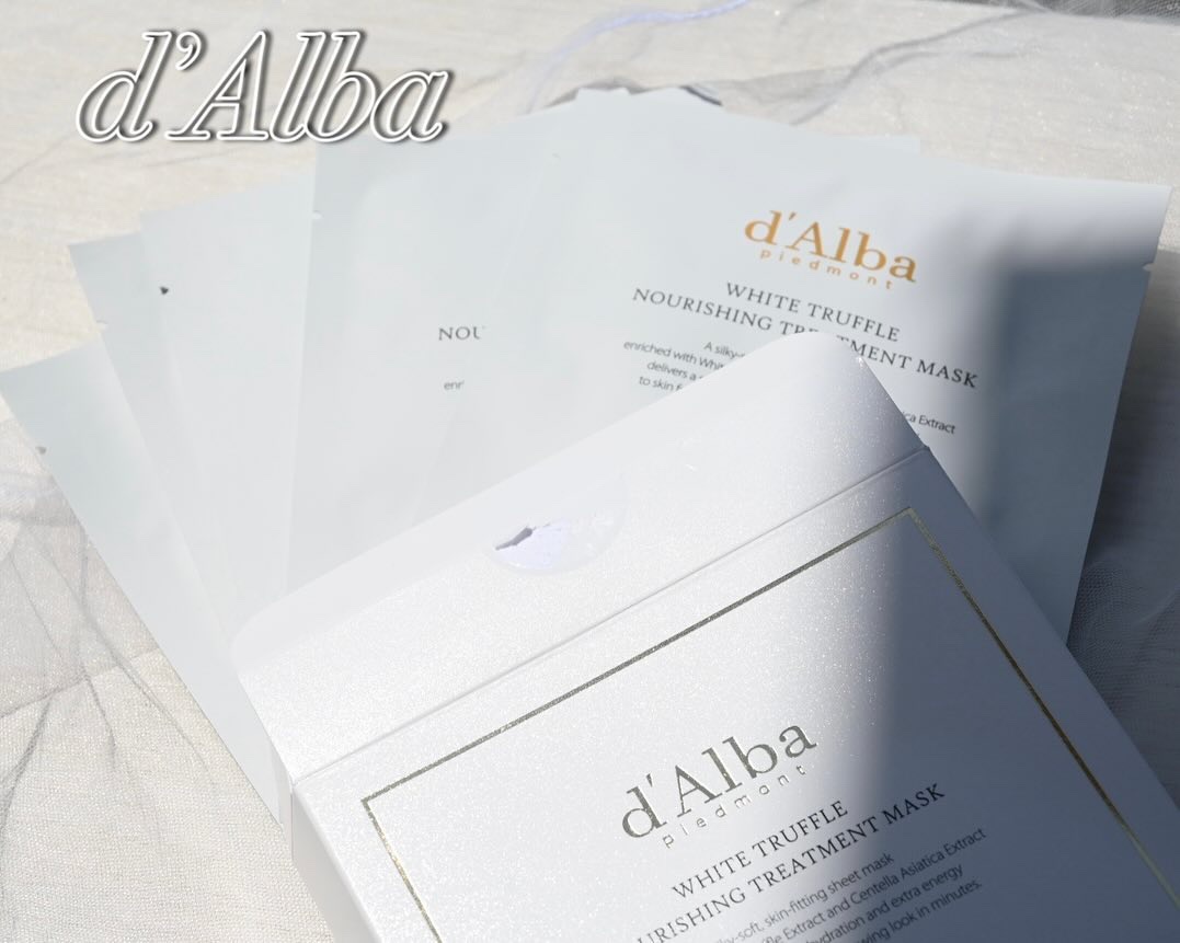 ホワイトトリュフナリシングトリートメントマスク/ダルバ/シートマスク・パックを使ったクチコミ（1枚目）