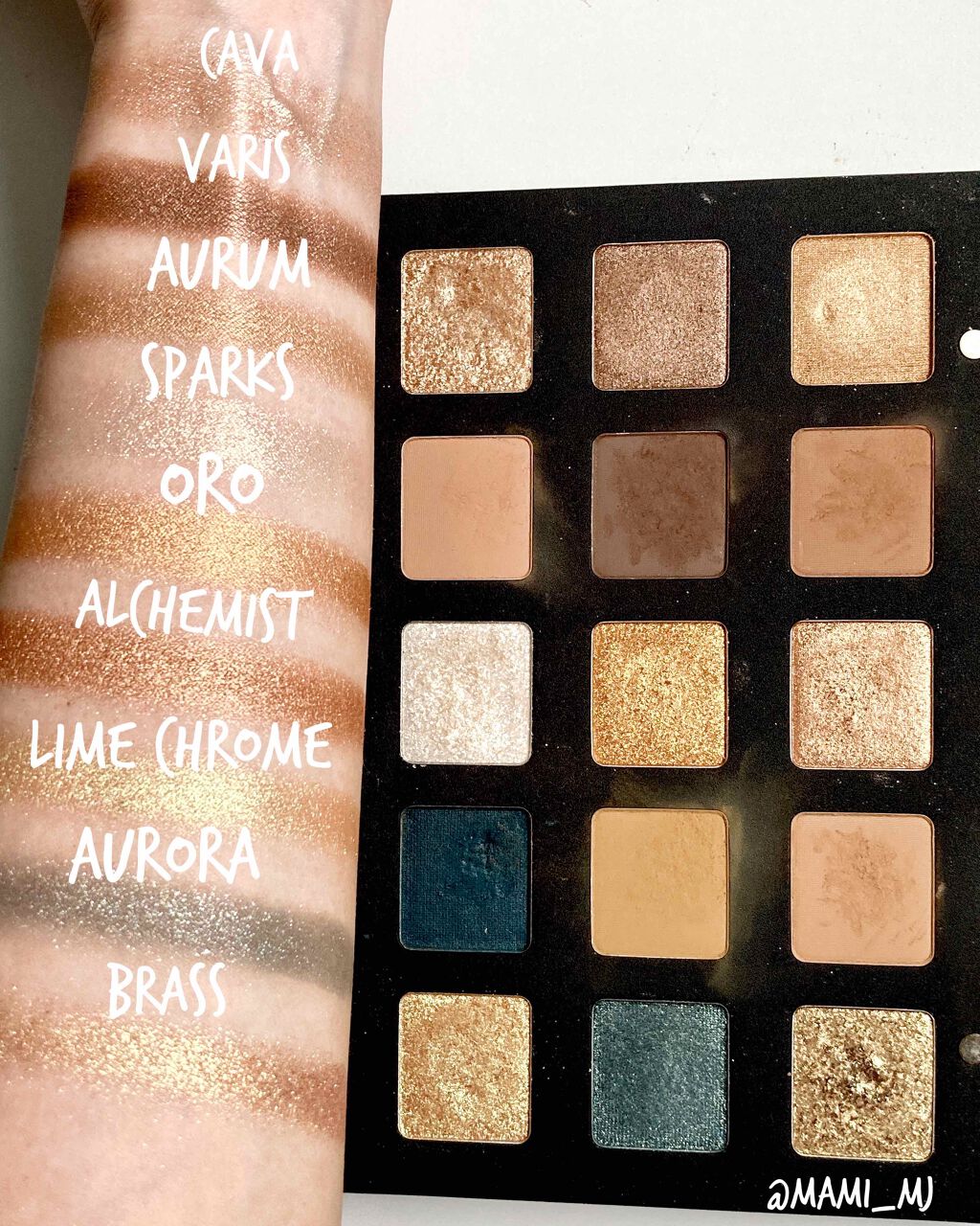 ナターシャ デノナ ゴールド パレット/Natasha Denona/アイシャドウパレットを使ったクチコミ(1枚目)