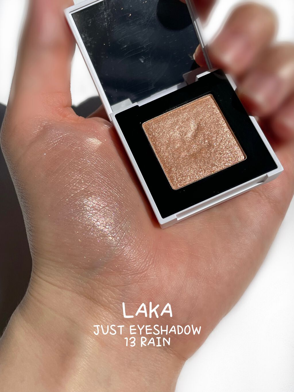 ジャストアイシャドウ/Laka/単色アイシャドウを使ったクチコミ(1枚目)