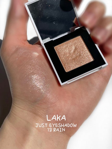ジャストアイシャドウ/Laka/単色アイシャドウを使ったクチコミ(1枚目)