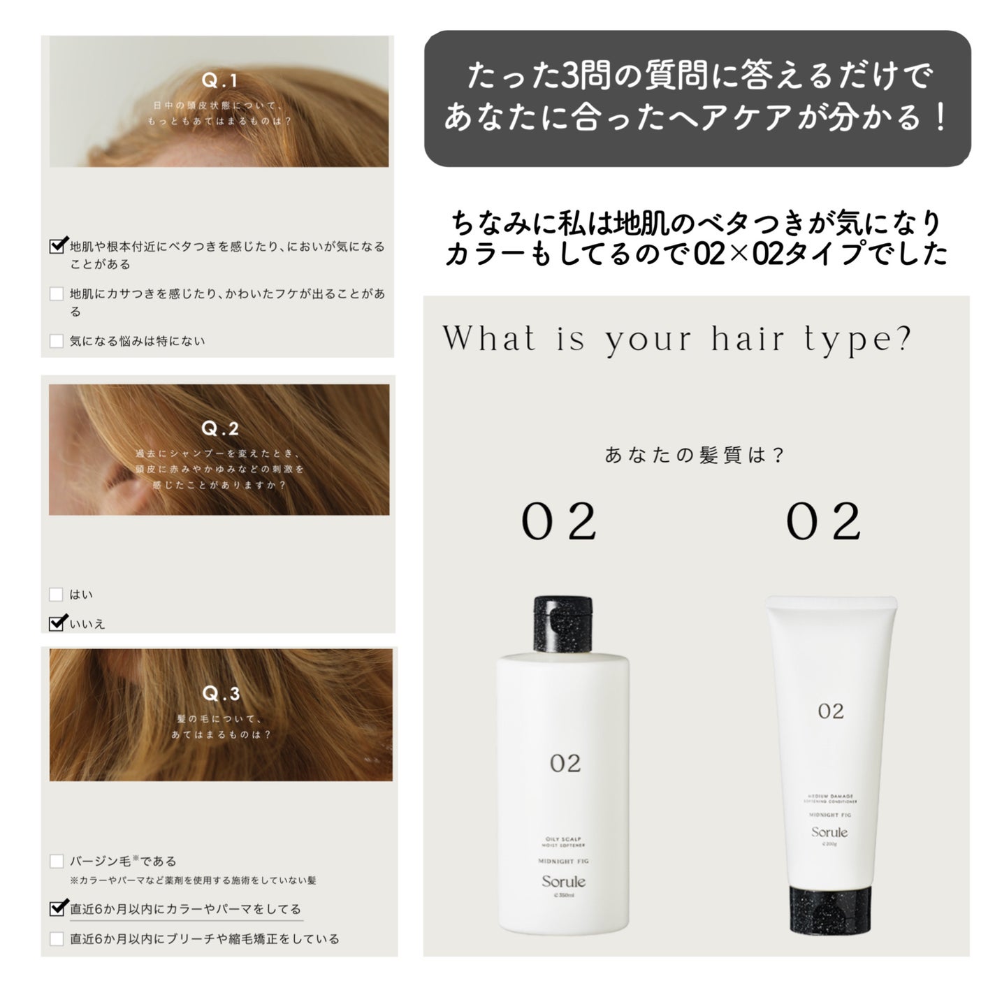 モイストソフナー 02オイリースカルプ/Sorule/市販シャンプーを使ったクチコミ(2枚目)