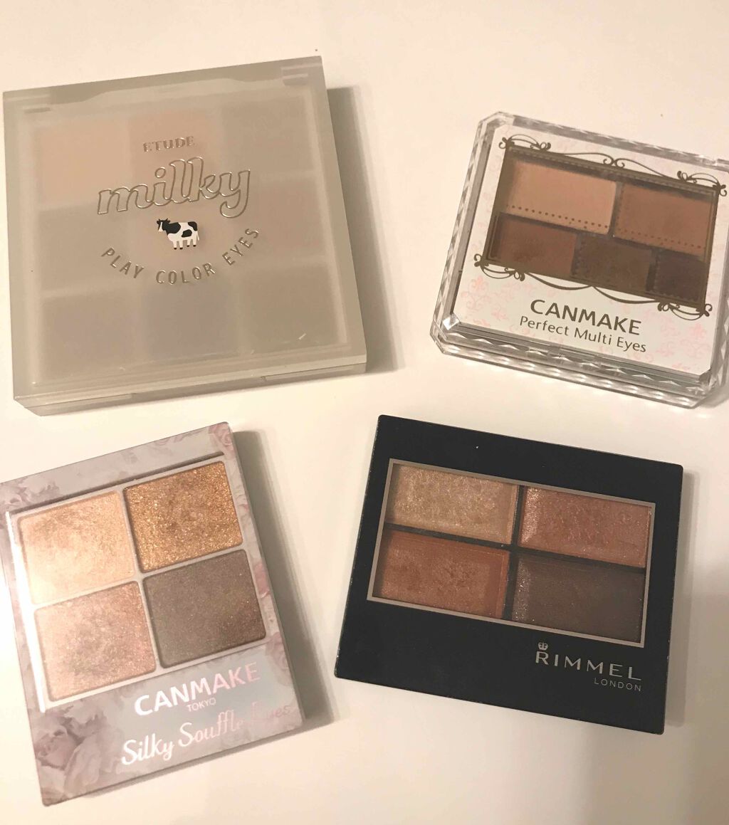 プレイカラーアイズ ≪ミルキーコレクション≫/ETUDE/アイシャドウパレットを使ったクチコミ（1枚目）