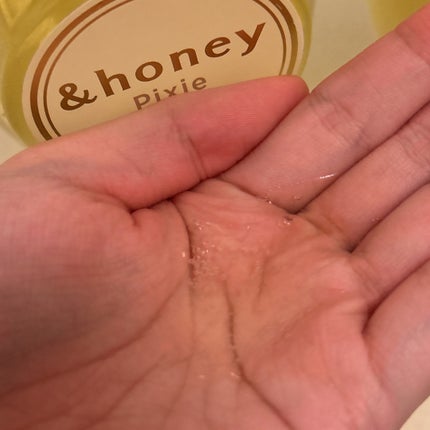 アンドハニー ピクシー モイストシルキー シャンプー1.0/ヘアトリートメント2.0/&honey/市販シャンプーを使ったクチコミ(6枚目)
