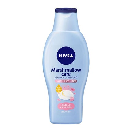 マシュマロケアボディミルク シルキーフラワーの香り / ニベア