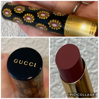 グッチ ルージュ ドゥ ボーテ ブリアン/GUCCI/口紅を使ったクチコミ（2枚目）