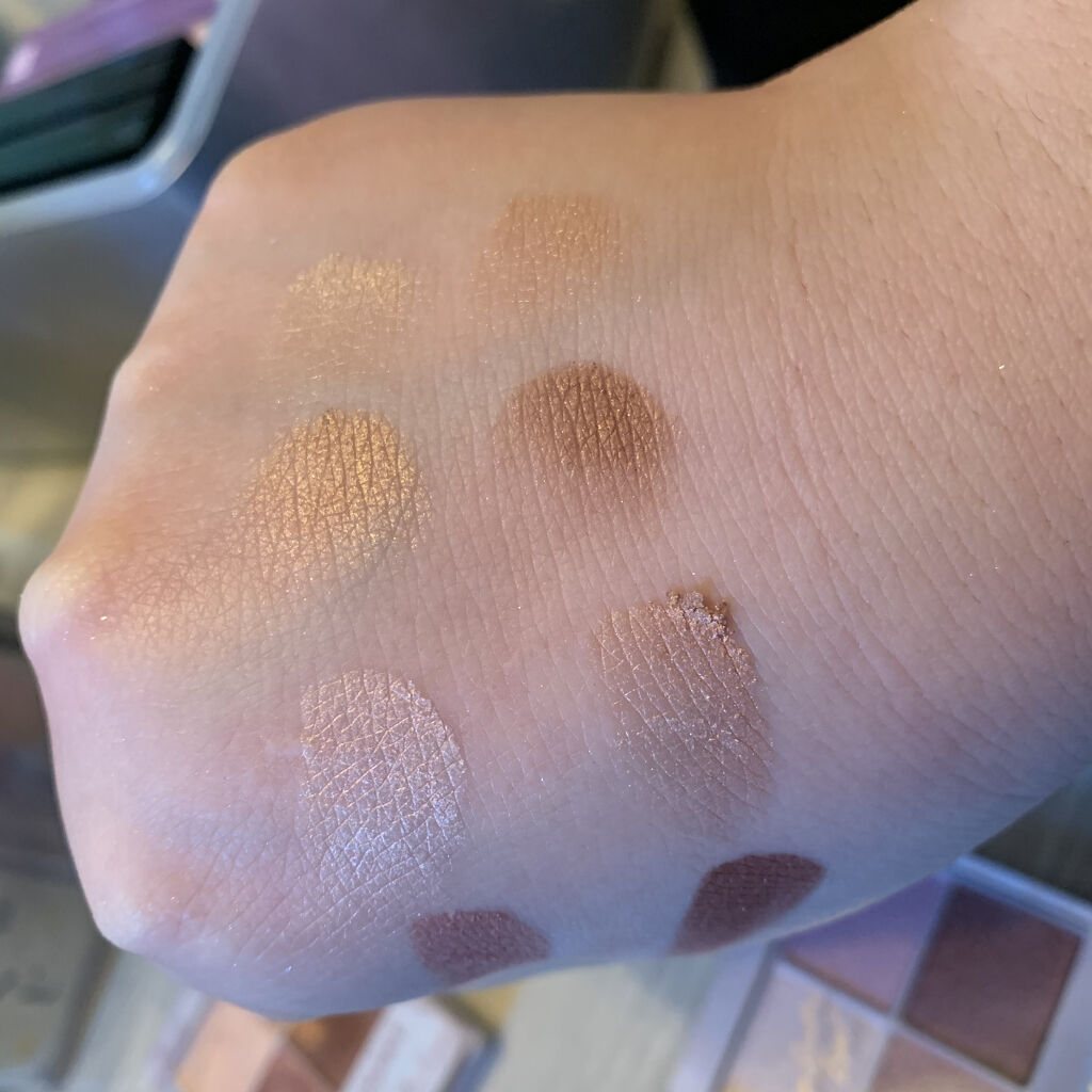 シルキースフレアイズ/キャンメイク/アイシャドウパレットを使ったクチコミ（2枚目）