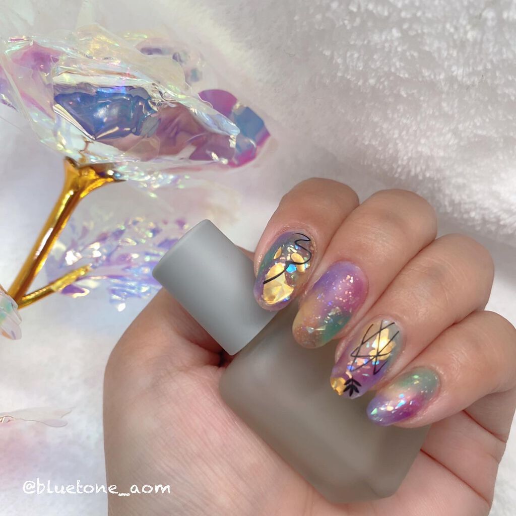 カラフルネイルズ/キャンメイク/マニキュアを使ったクチコミ(4枚目)