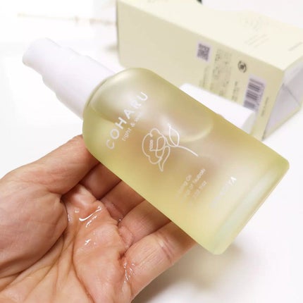 スタイリングオイル<タイト&ウェット>/COHARU/ヘアオイルを使ったクチコミ(4枚目)