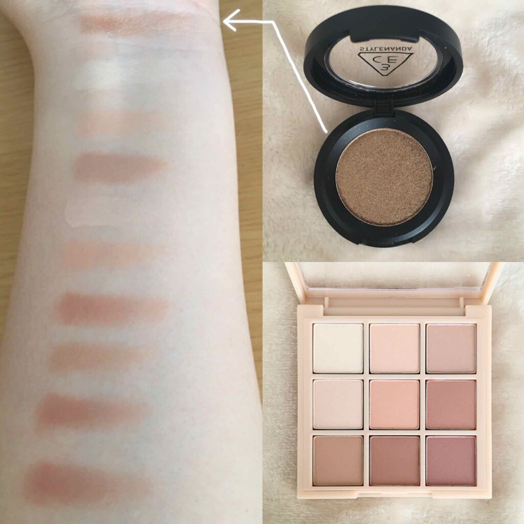 3CE ONE COLOR SHADOW/3CE/単色アイシャドウを使ったクチコミ（2枚目）