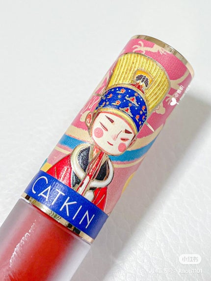 清平楽 Pretty Lightness Liquid Lipstick/CATKIN/口紅を使ったクチコミ(4枚目)