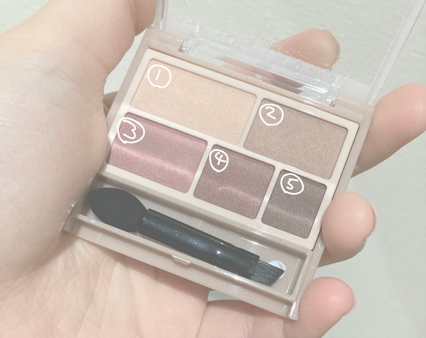 パーフェクトマルチアイズ/キャンメイク/アイシャドウパレットを使ったクチコミ(3枚目)