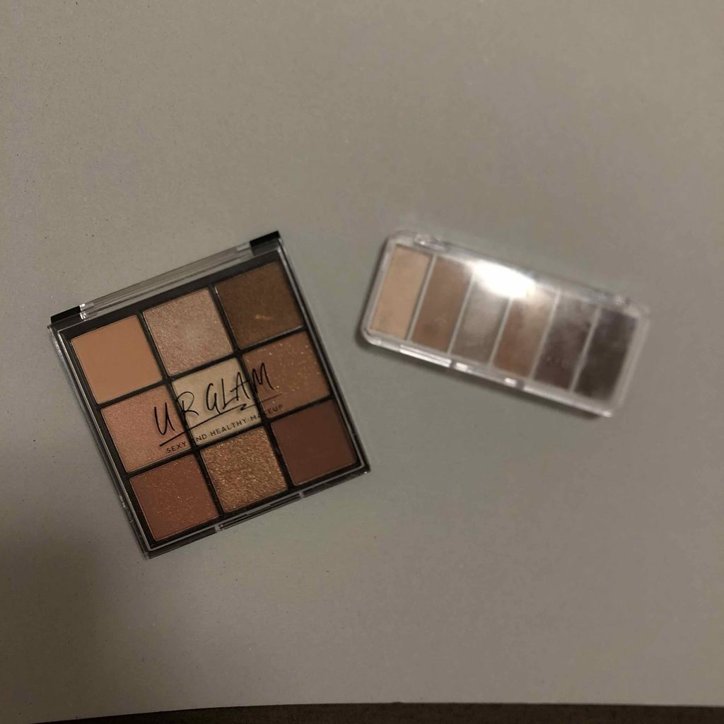 UR GLAM　BLOOMING EYE COLOR PALETTE/U R GLAM/アイシャドウパレットを使ったクチコミ（1枚目）