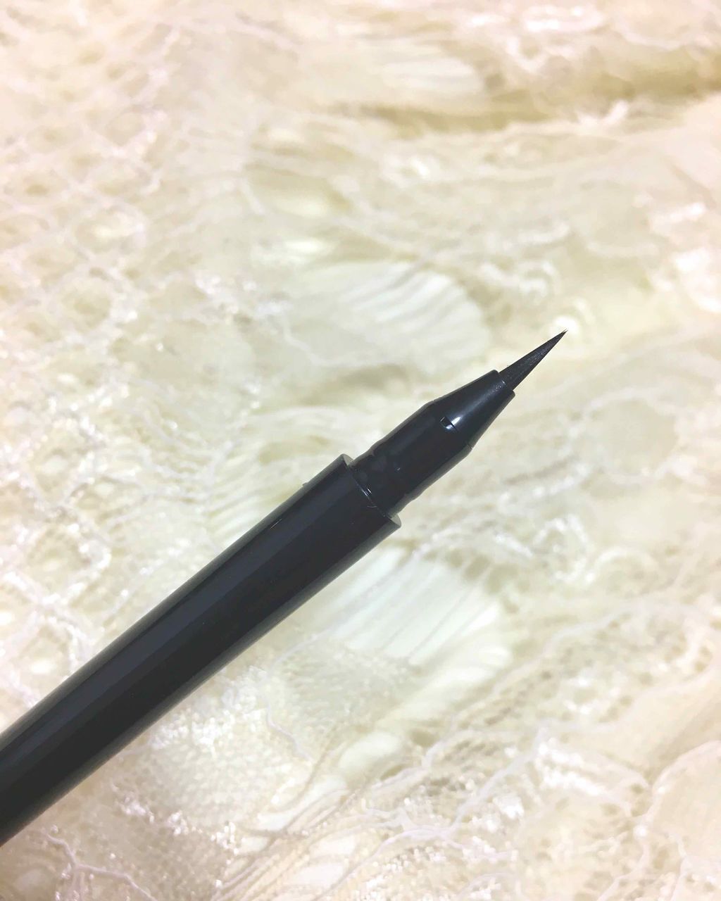 リキッドアイライナー(旧)/無印良品/リキッドアイライナーを使ったクチコミ(2枚目)