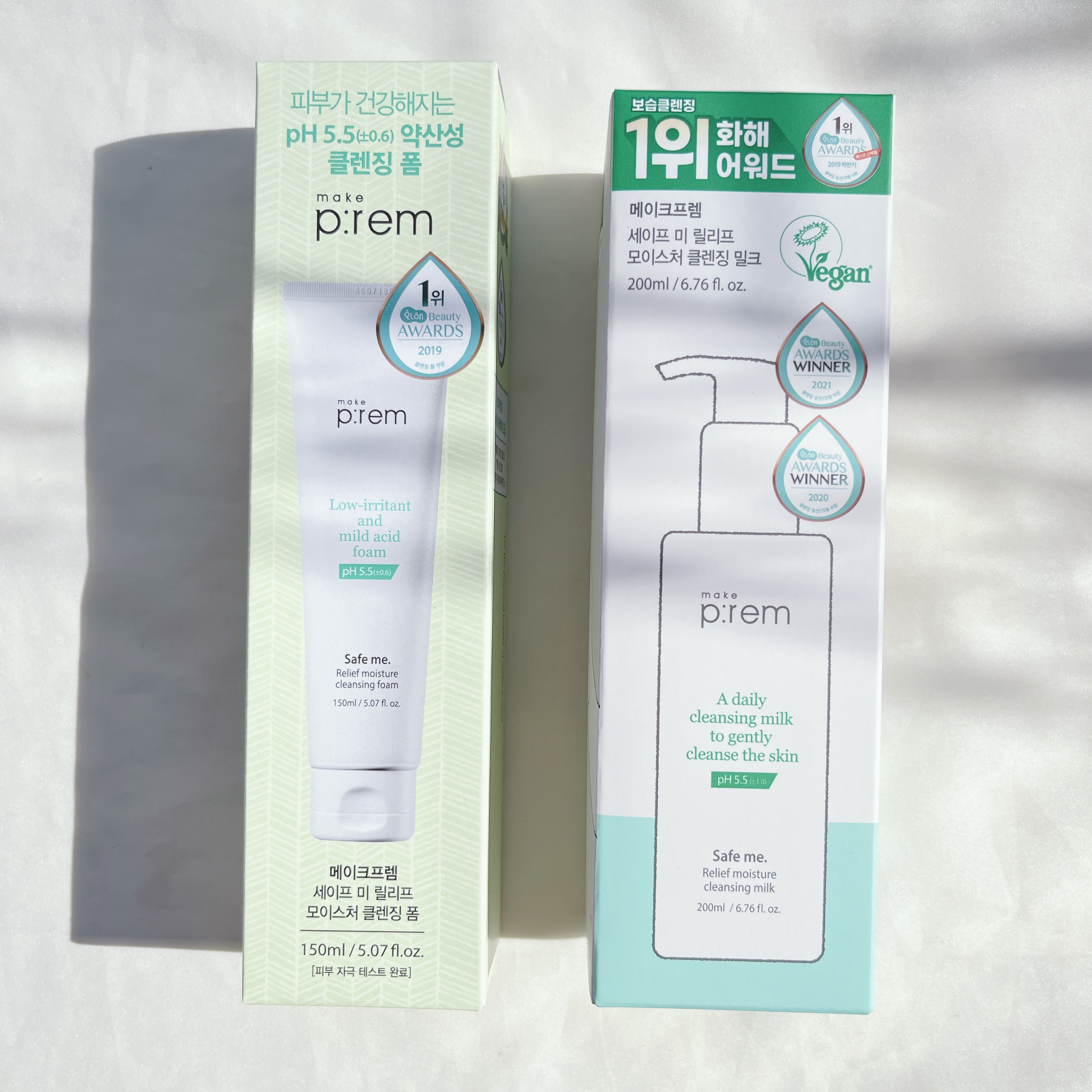 セーフミー リリーフモイスチャー クレンジングフォーム/make prem/洗顔フォームを使ったクチコミ（2枚目）