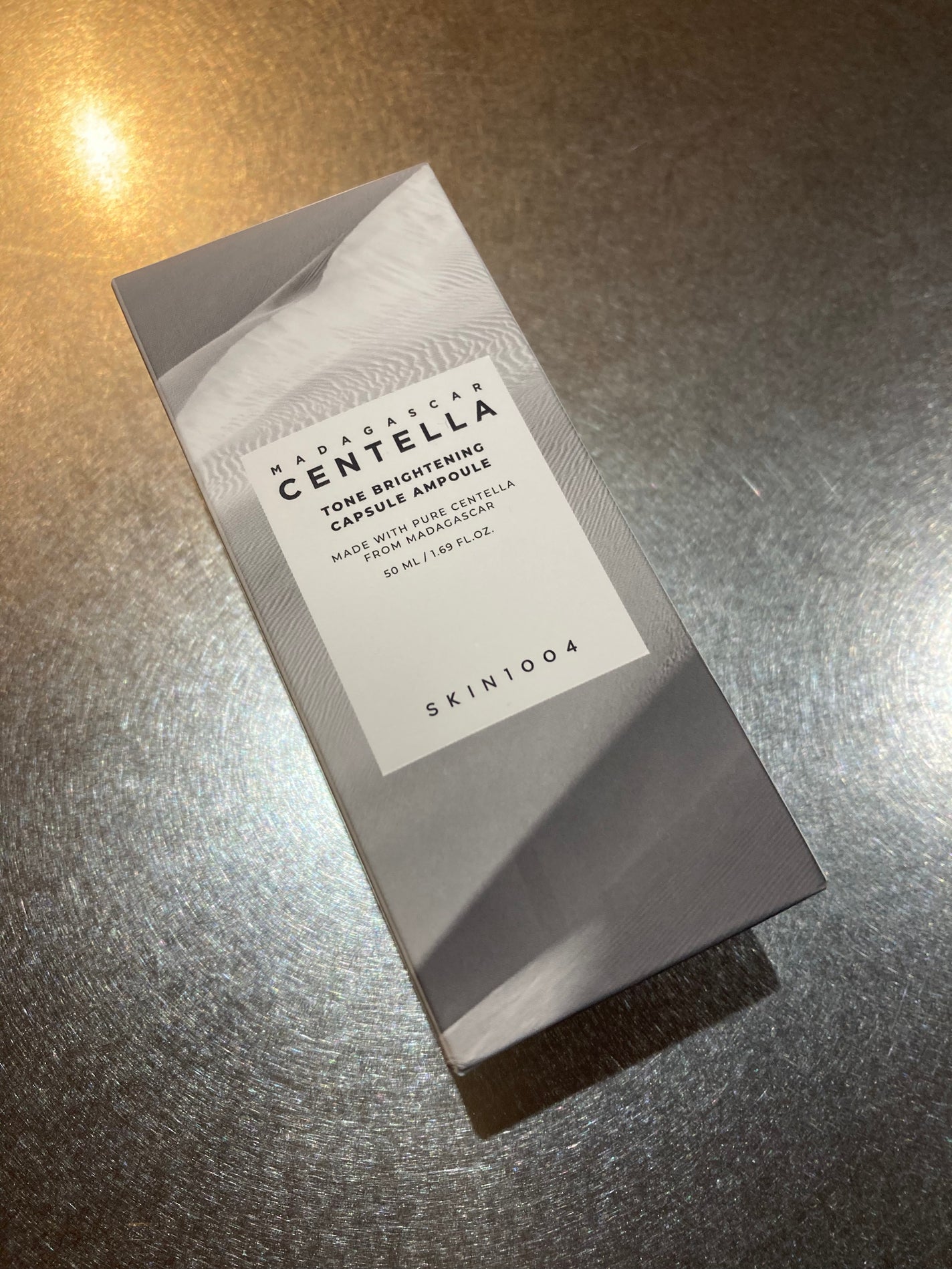 トーンブライトニング カプセルアンプル/SKIN1004/美容液を使ったクチコミ(1枚目)
