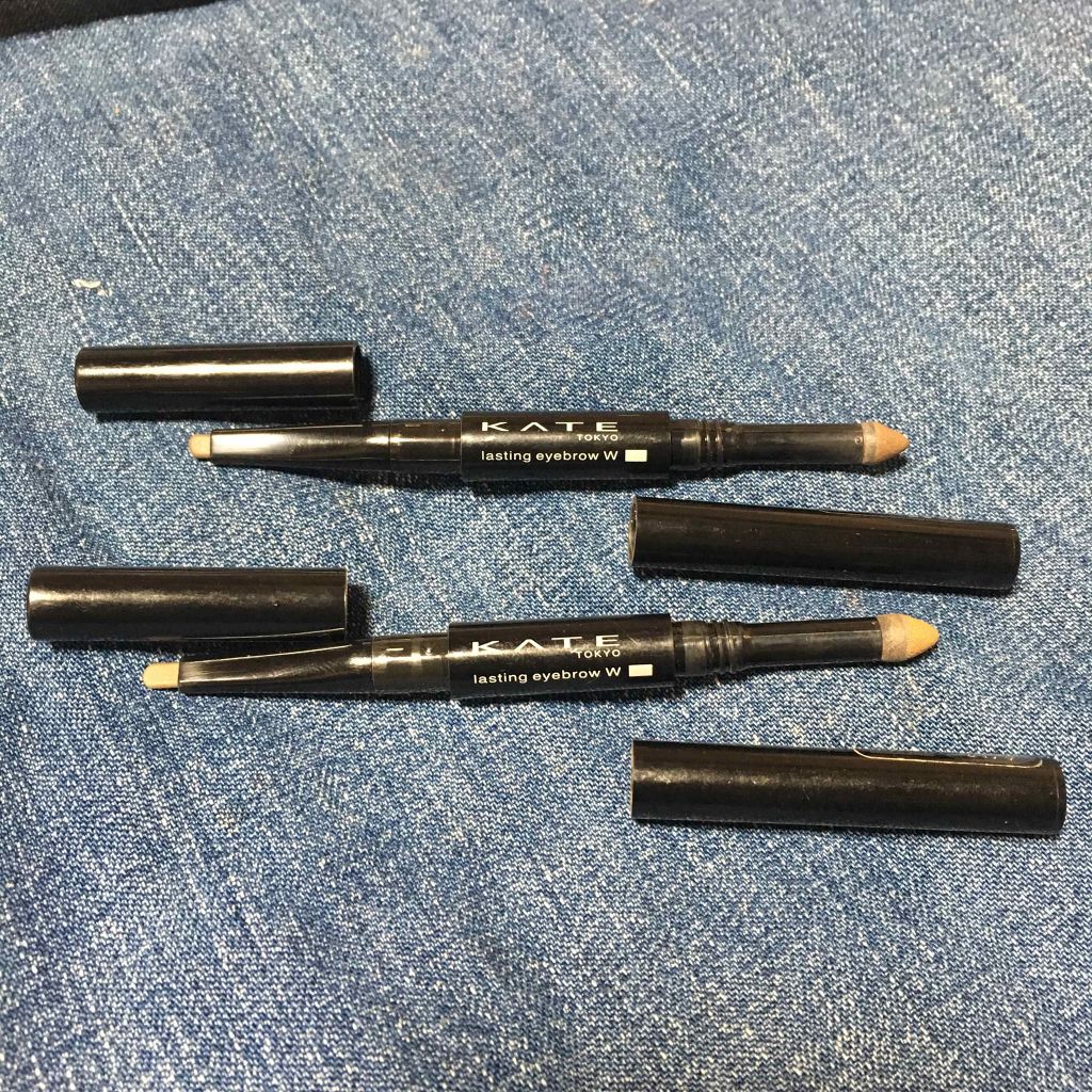 ラスティングデザインアイブロウW N(FL)/KATE/パウダーアイブロウを使ったクチコミ(1枚目)