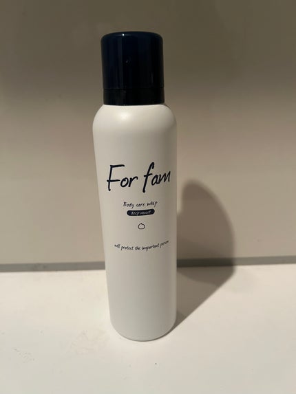 S on LIPS 「Forfam全身保湿ケアホイップ ディープモイスト泡で出てくる..」(1枚目)