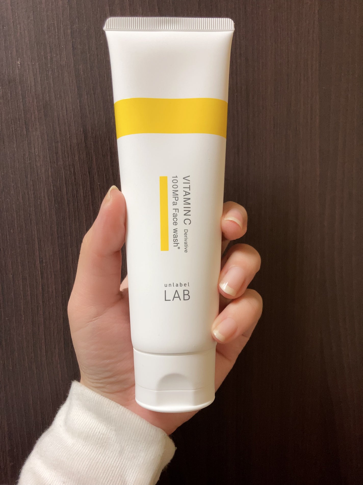 ラボ V フェイスウォッシュ/unlabel/洗顔フォームを使ったクチコミ(1枚目)