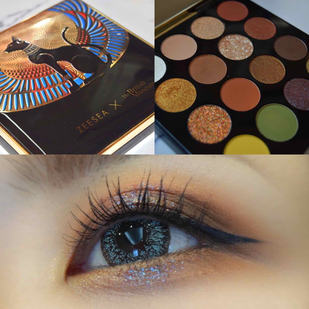 大英博物館 エジプトシリーズ アイシャドウパレット/ZEESEA/アイシャドウパレットを使ったクチコミ(1枚目)