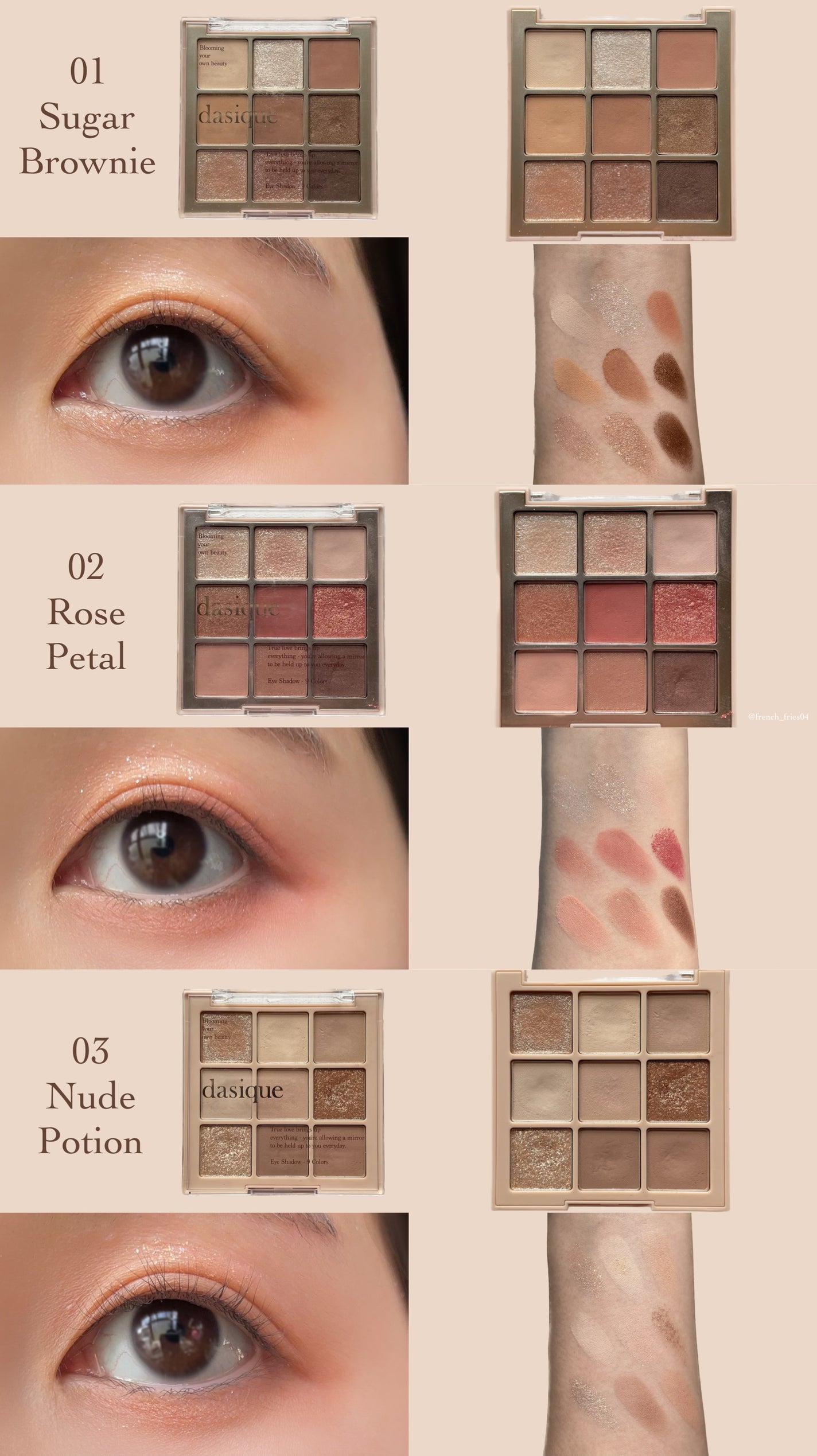 シャドウパレット/dasique/アイシャドウパレットを使ったクチコミ(2枚目)