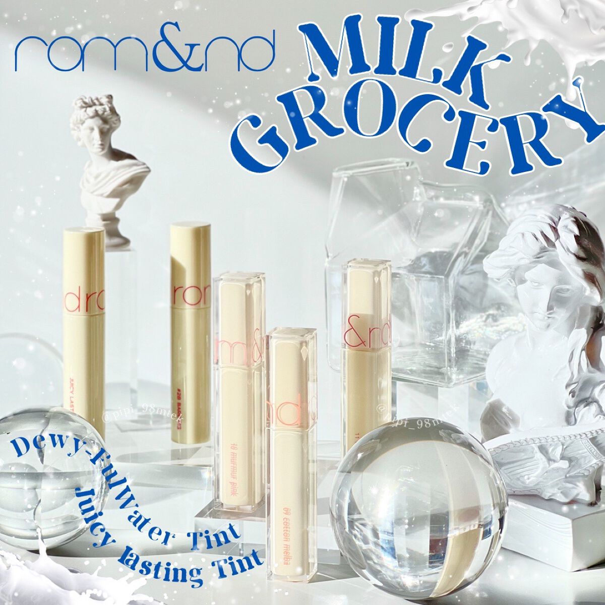 ジューシーラスティングティント/rom&nd/リップティントを使ったクチコミ（1枚目）