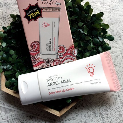 デイリートーンアップクリーム/BEYOND ANGEL AQUA/化粧下地を使ったクチコミ(1枚目)
