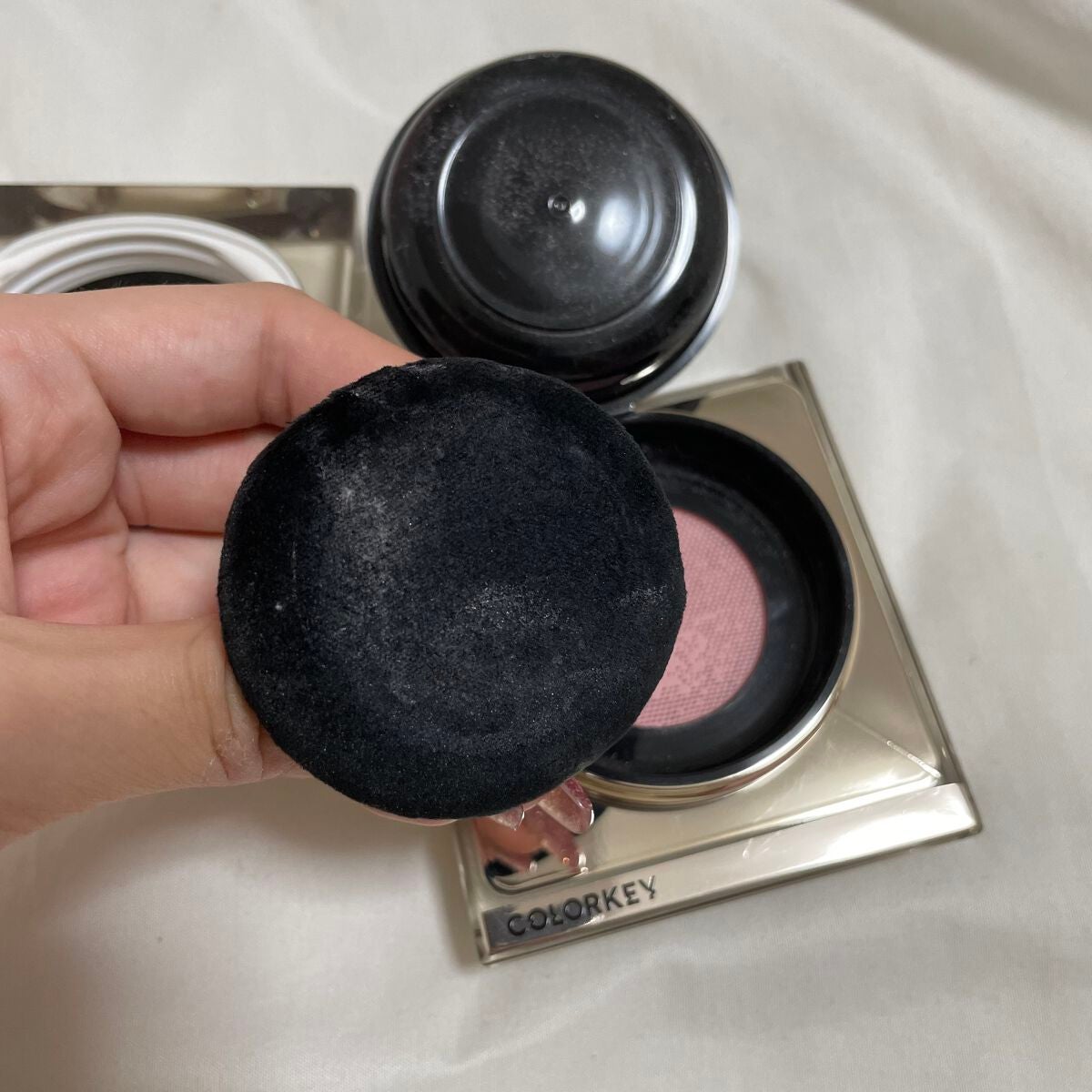 ラスティングルースパウダー/COLORKEY/ルースパウダーを使ったクチコミ(4枚目)