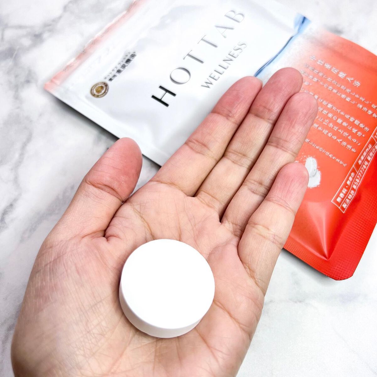 薬用 HOT TAB WELLNESS /HOT TAB/炭酸系入浴剤を使ったクチコミ(2枚目)