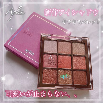ワンピックアイシャドウパレット/APLIN/アイシャドウパレットを使ったクチコミ(1枚目)