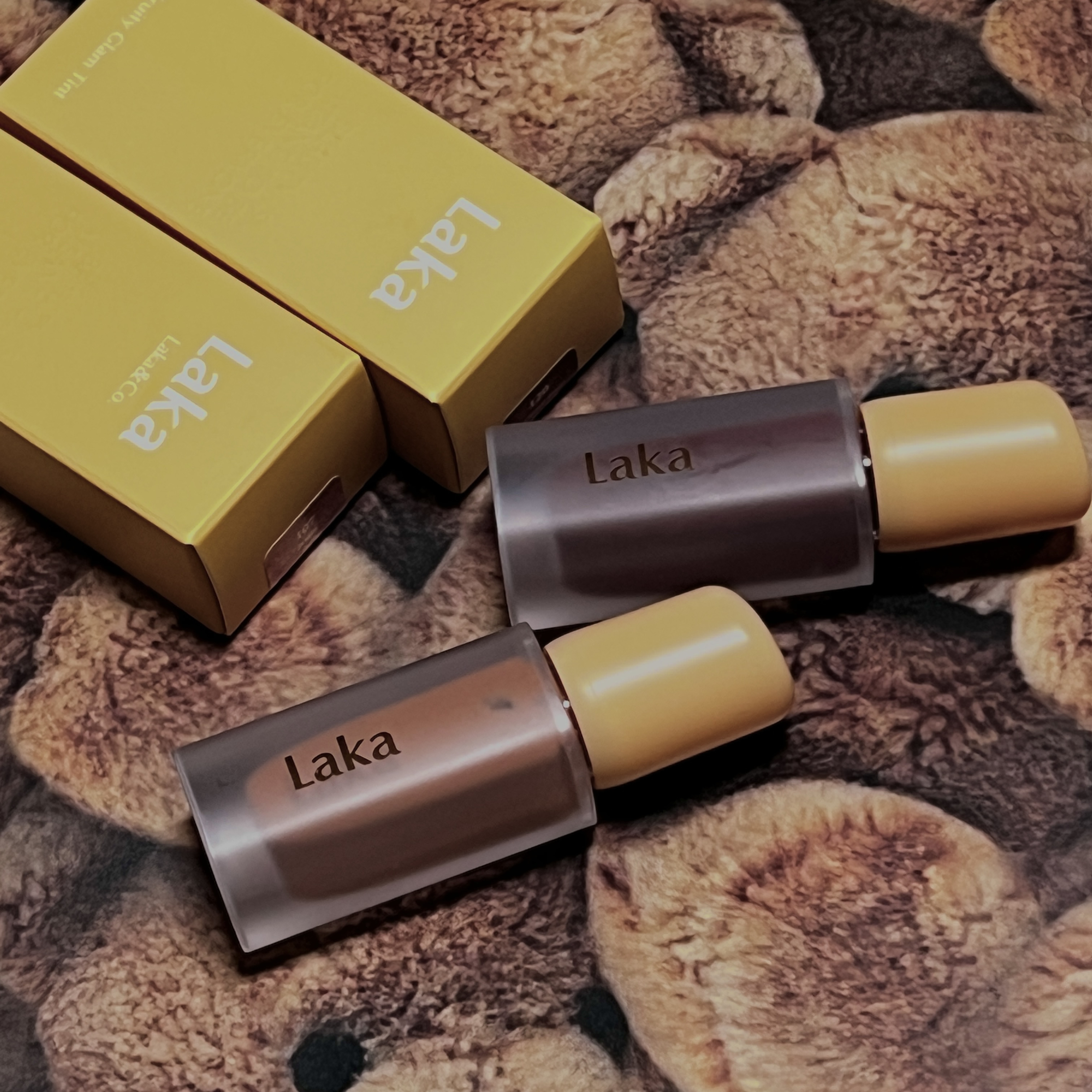 フルーティーグラムティント/Laka/リップティントを使ったクチコミ（2枚目）