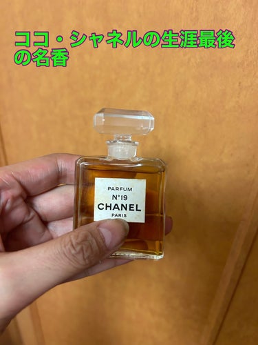 シャネル N°19 パルファム/CHANEL/香水(レディース)を使ったクチコミ（1枚目）