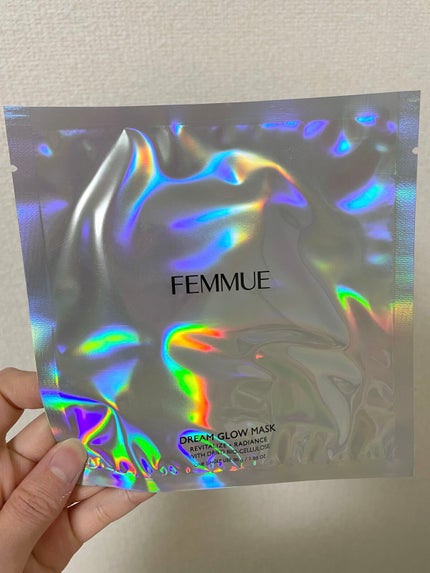 ドリームグロウマスク RR(透明感・キメ)/FEMMUE/シートマスク・パックを使ったクチコミ(1枚目)