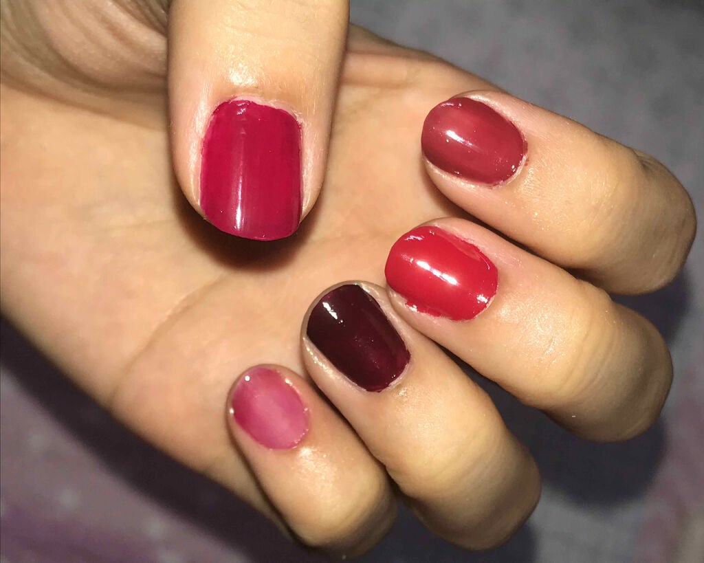 カラフルネイルズ/キャンメイク/マニキュアを使ったクチコミ(3枚目)