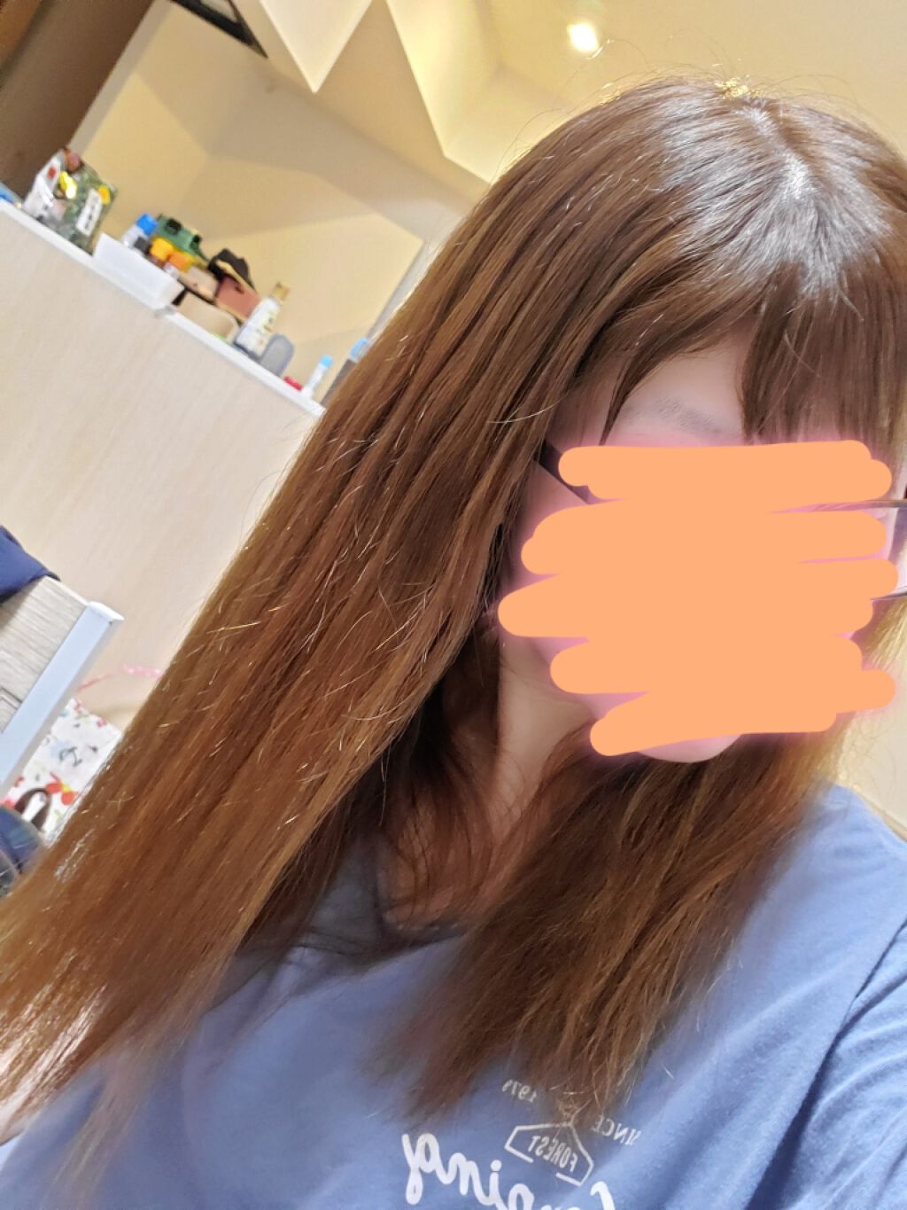 カラーリングミルク【旧】/パルティ/ヘアカラーを使ったクチコミ（1枚目）