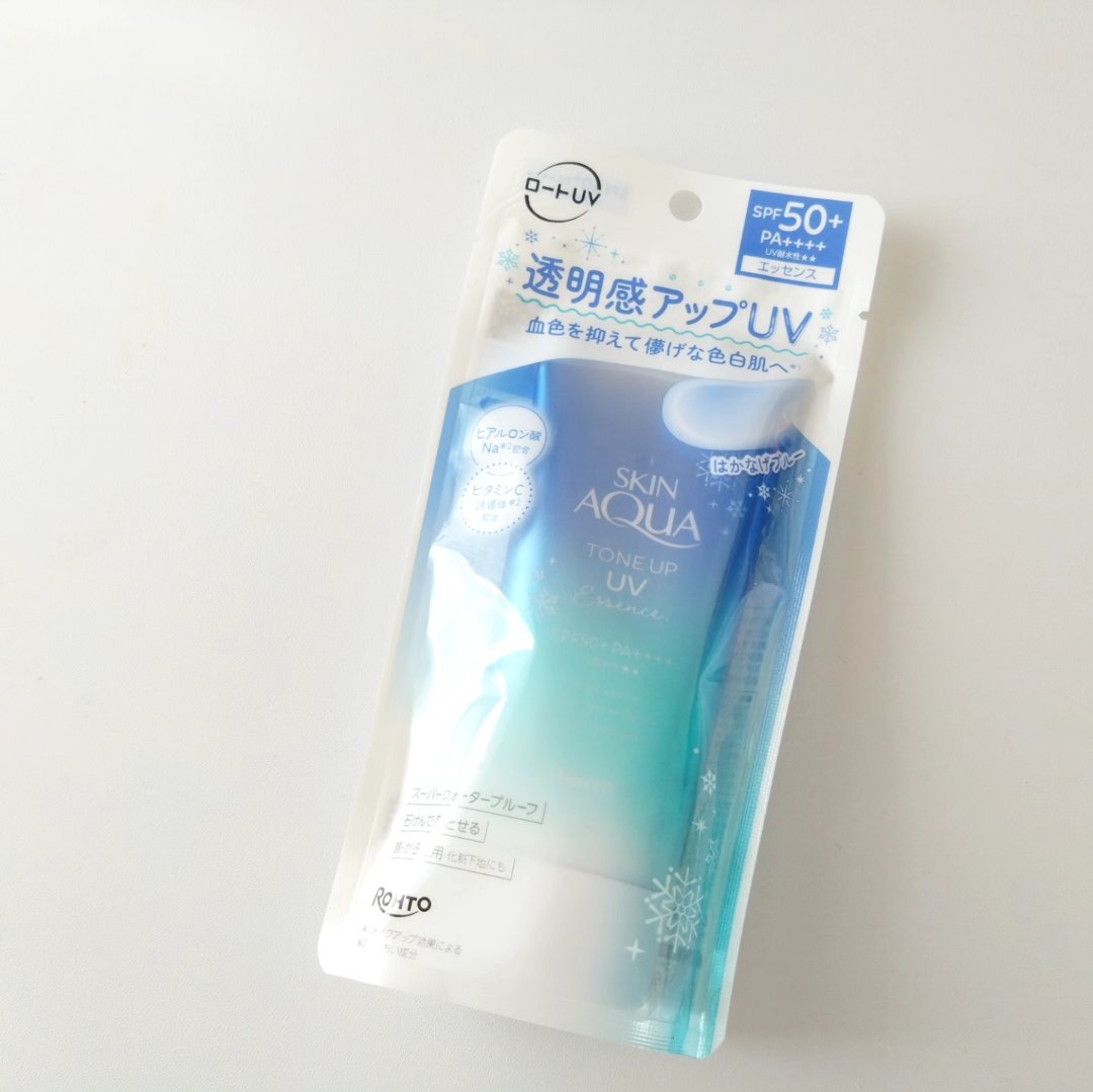 スキンアクア トーンアップUVエッセンス/スキンアクア/日焼け止めクリームを使ったクチコミ（2枚目）