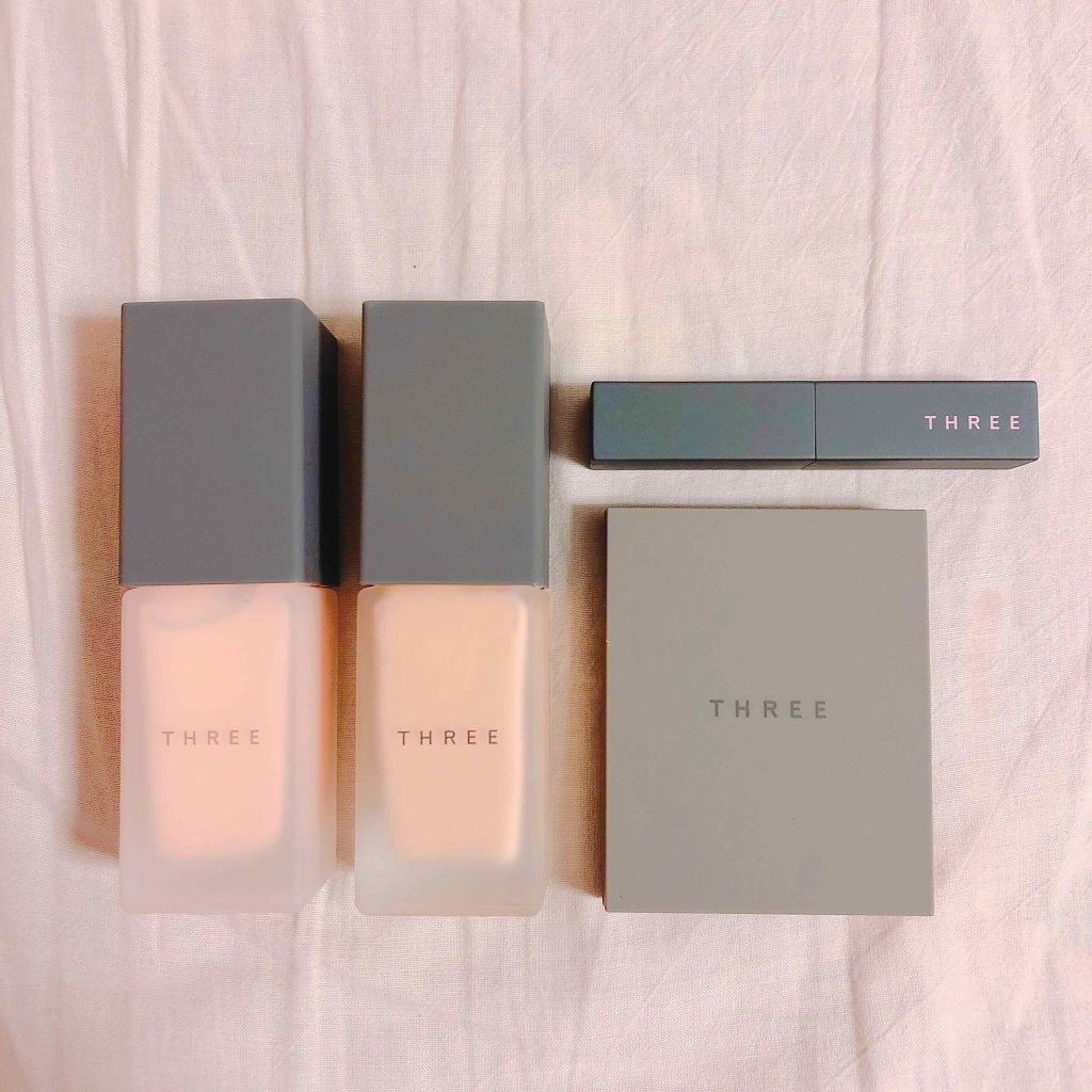 THREE シマリング グロー デュオ/THREE/クリームハイライトを使ったクチコミ(1枚目)